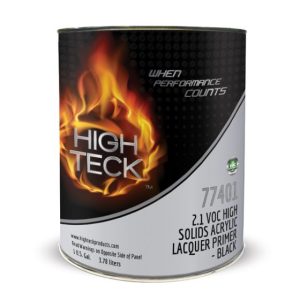 2.1 Voc High Solids Lacquer Primer Black