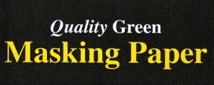 Quality Green Masking Paper 18' x 750
